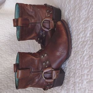 Corral Leather Booties
